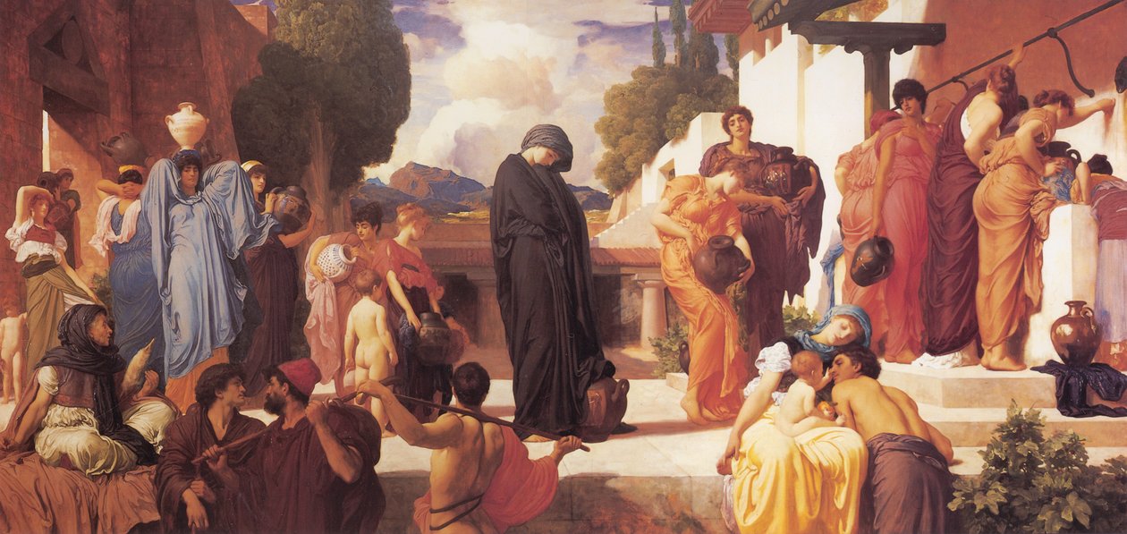 Andromache i fångenskap av Frederic Leighton 1st Baron Leighton