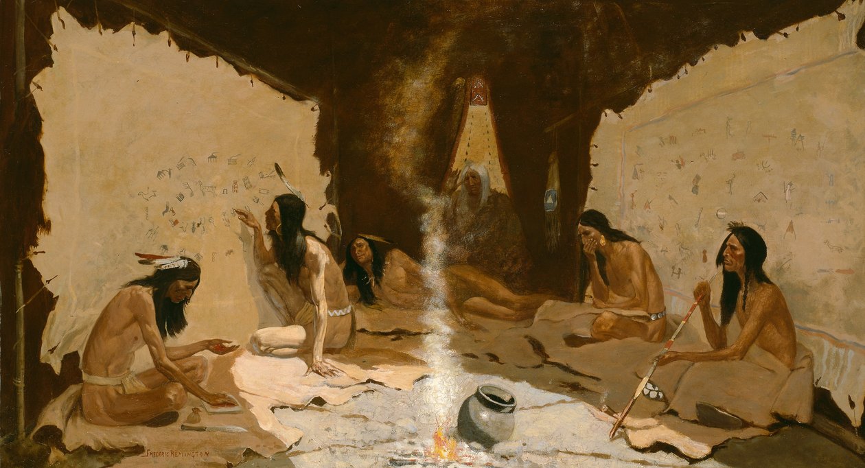 Stammens historiker av Frederic Remington