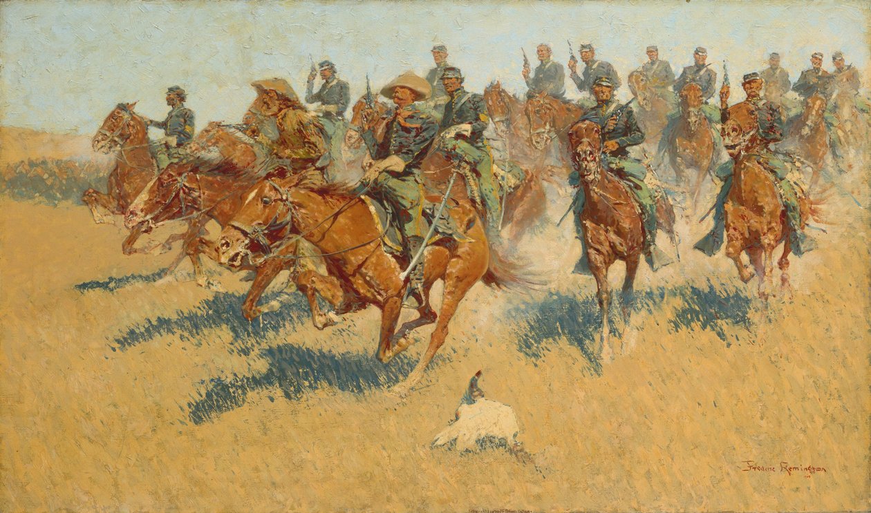 På södra slätten av Frederic Remington