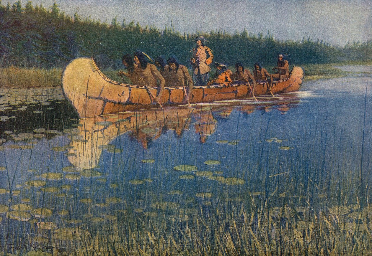 Pierre-Esprit Radisson. Frederic Remington. av Frederic Remington