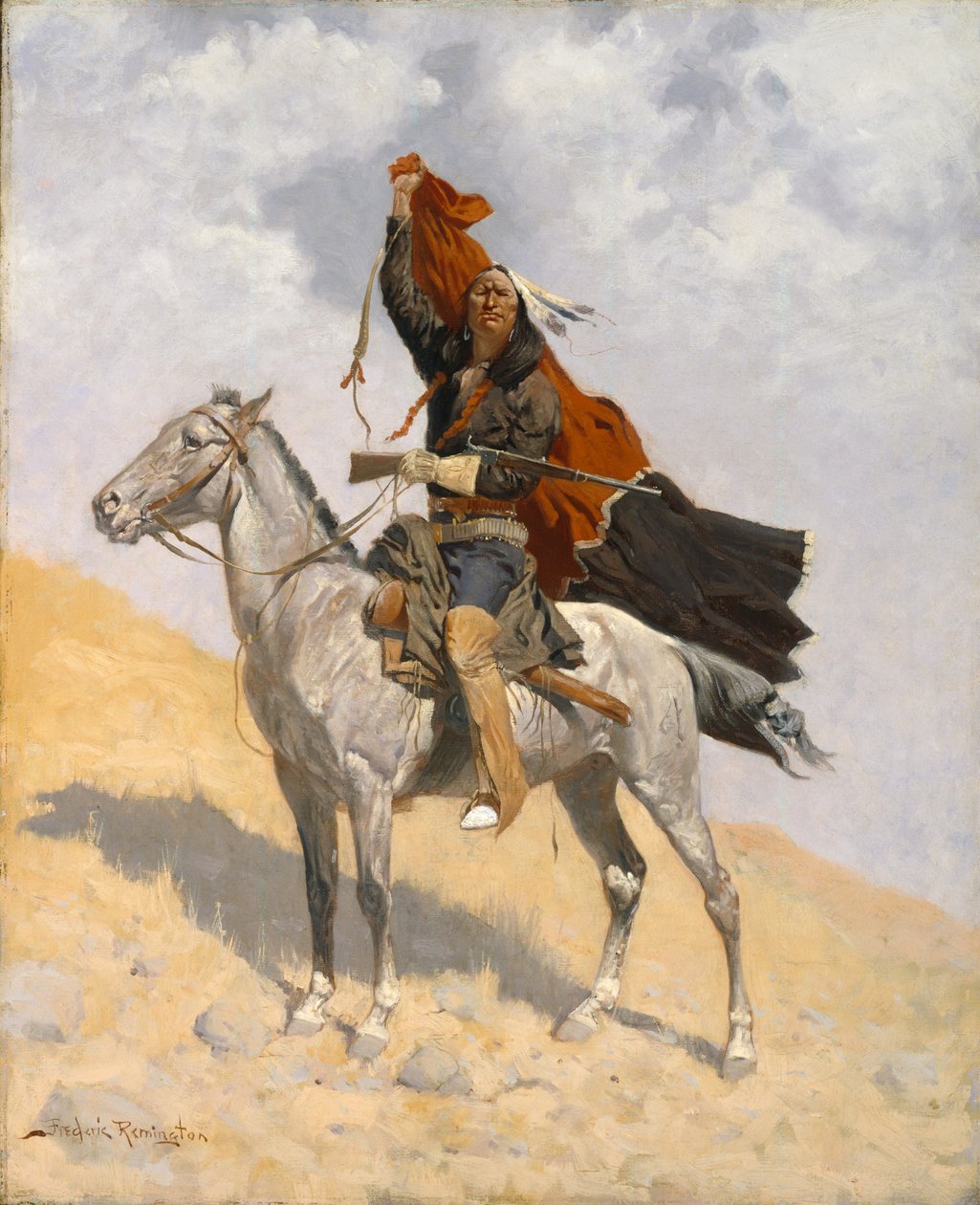 Blankettsignalen av Frederic Remington