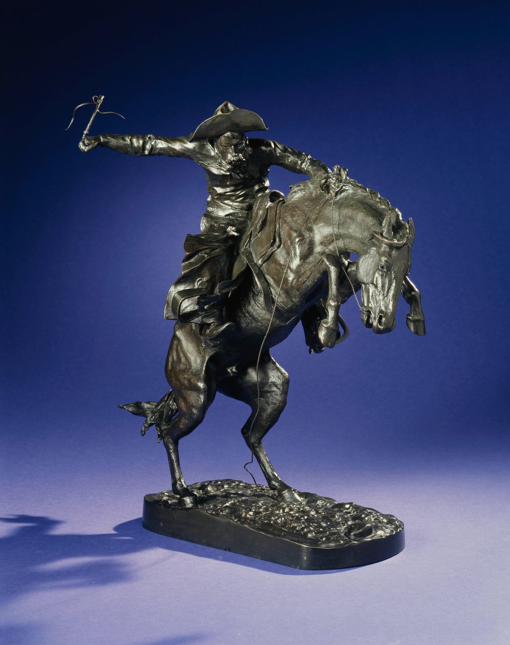 Bronco Buster, av Frederic Remington