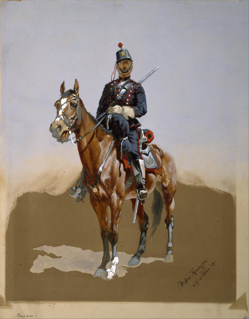 Gendarmen av Frederic Remington