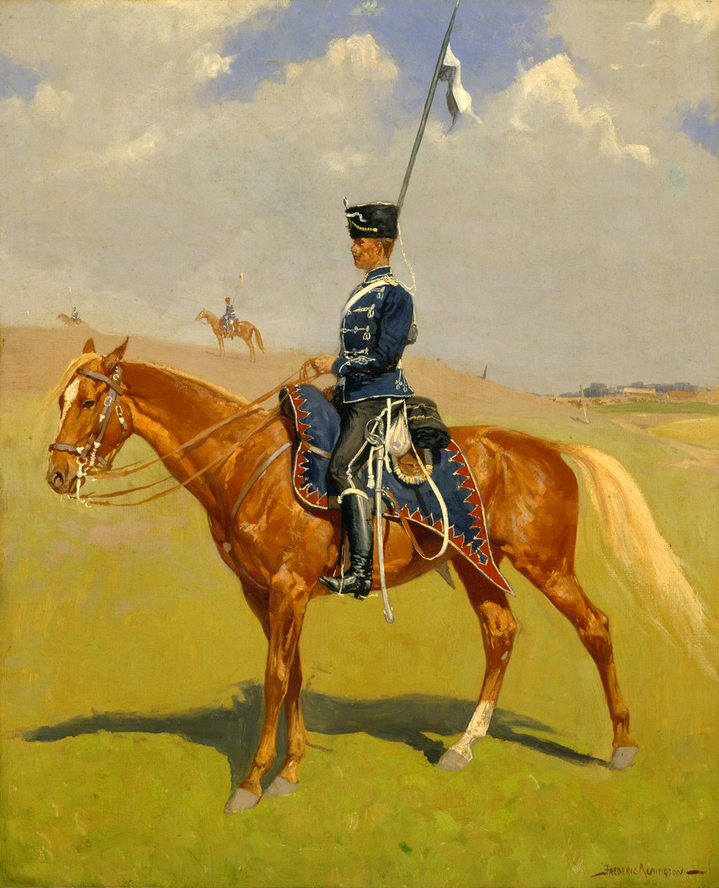 Husaren av Frederic Remington
