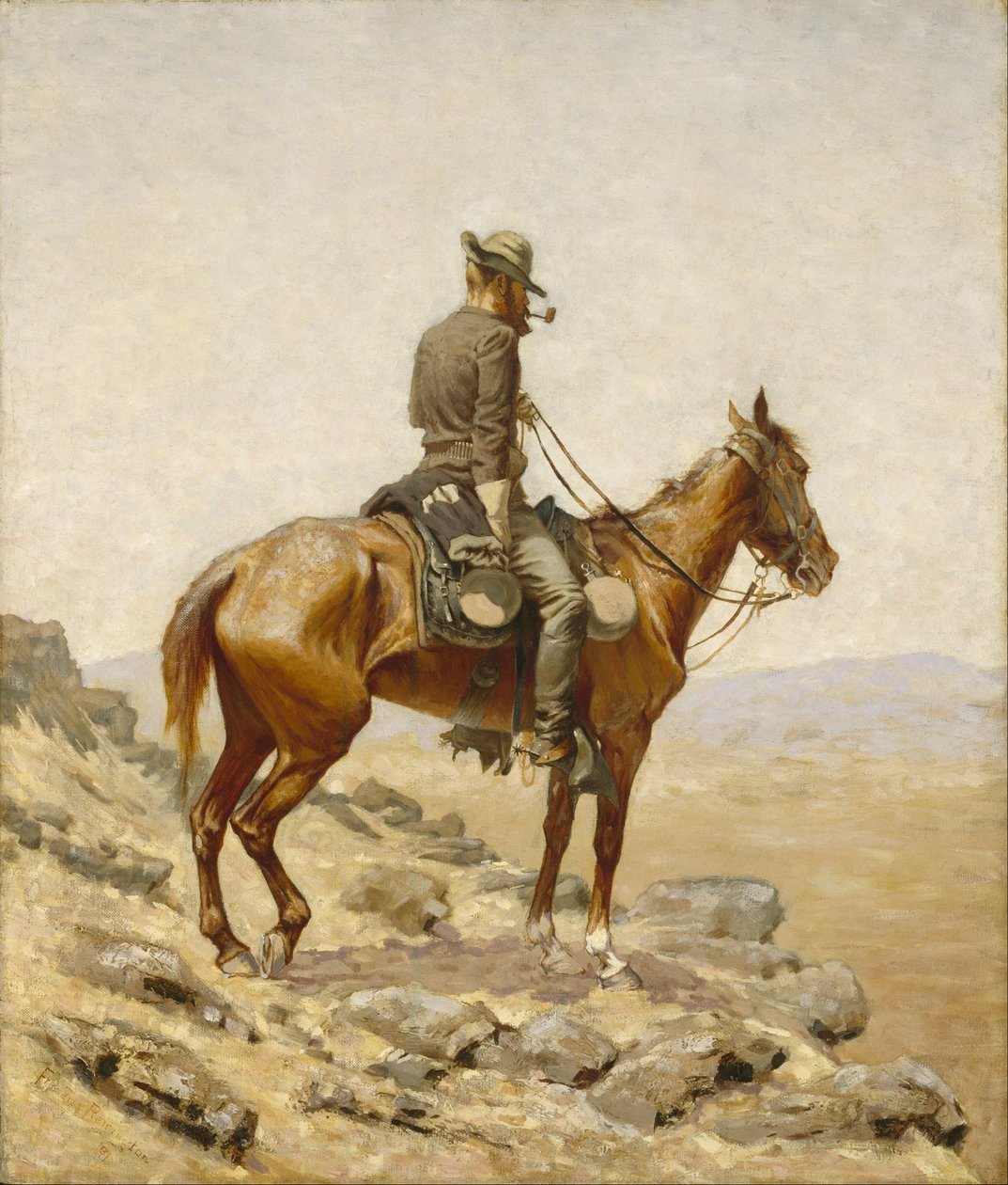 Utkiksplatsen av Frederic Remington