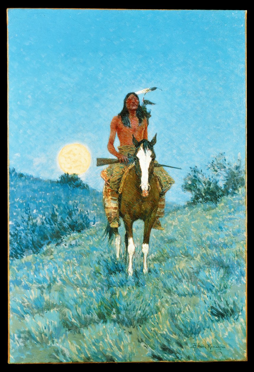 The Outlier, 1909 av Frederic Remington