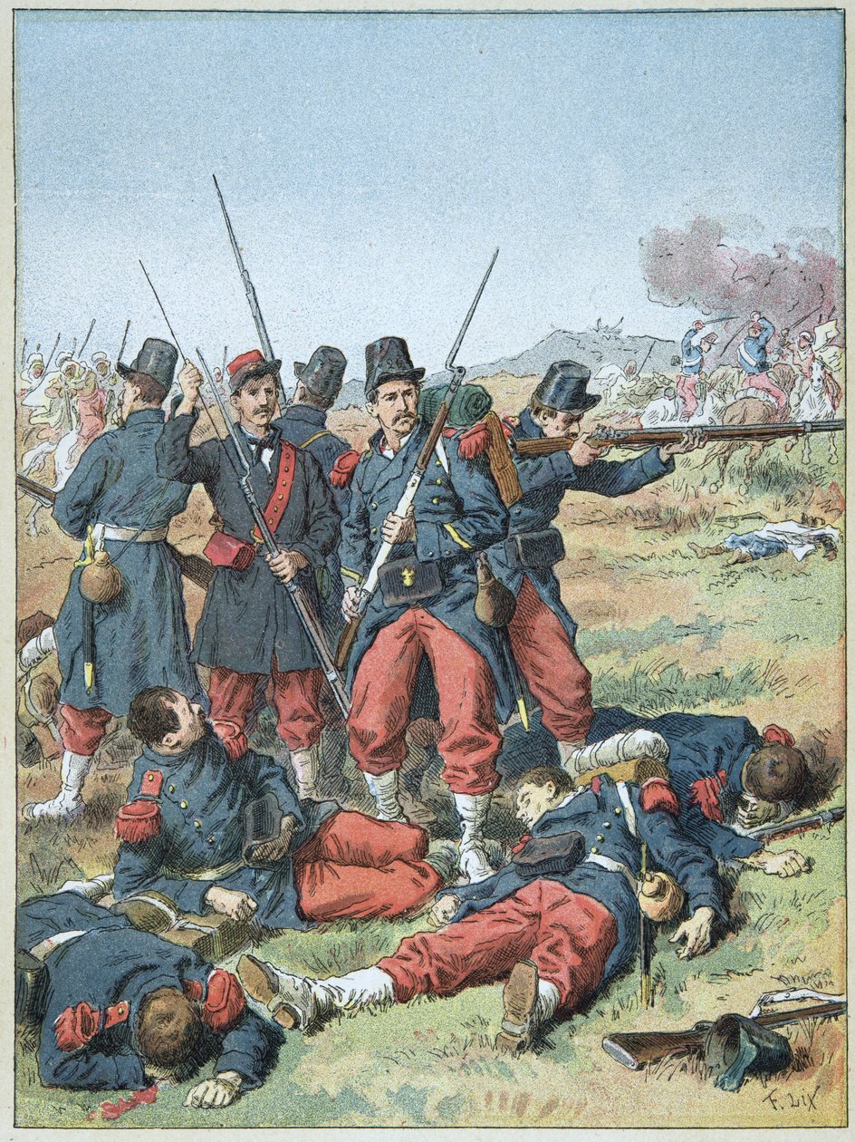 Sergeant Blandan, 11 april av Frederic Theodore Lix