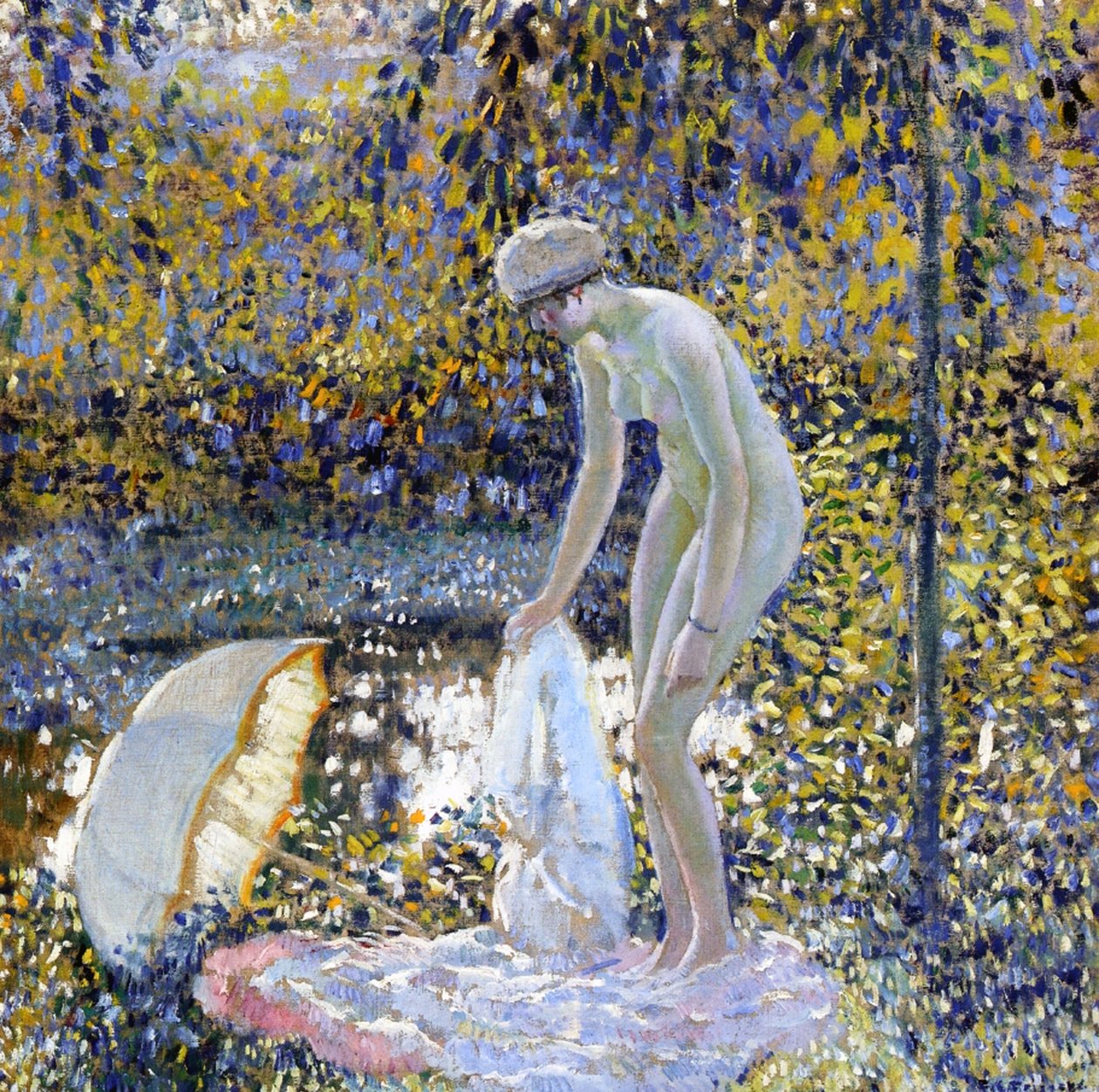Bather, c.1907-14 av Frederick Carl Frieseke