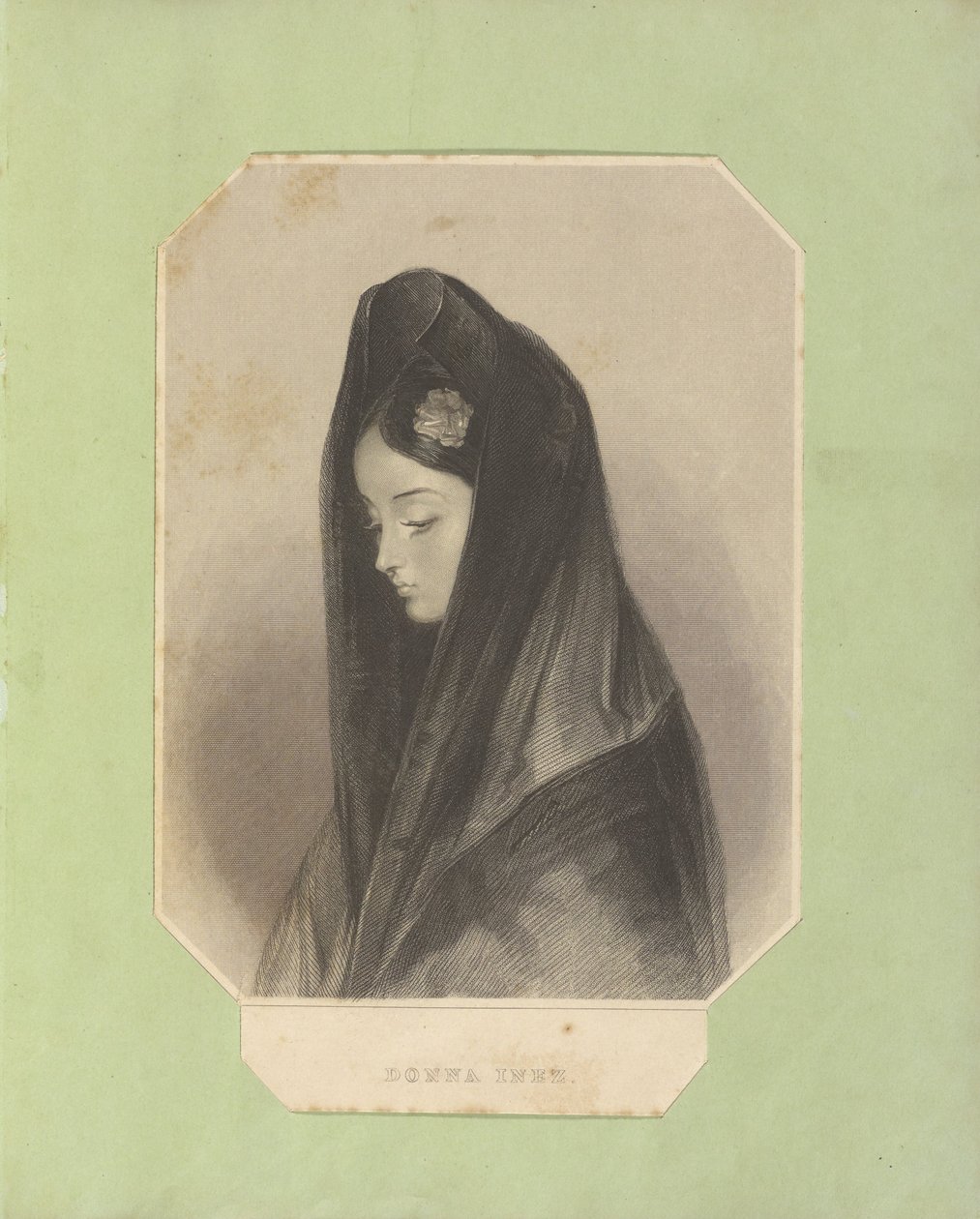 Donna Inez. av Frederick Christian Lewis