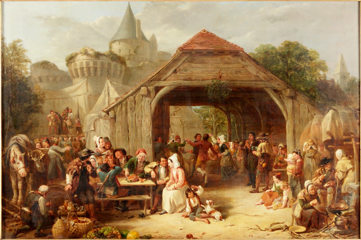 Merrymaking, 1841 av Frederick Goodall