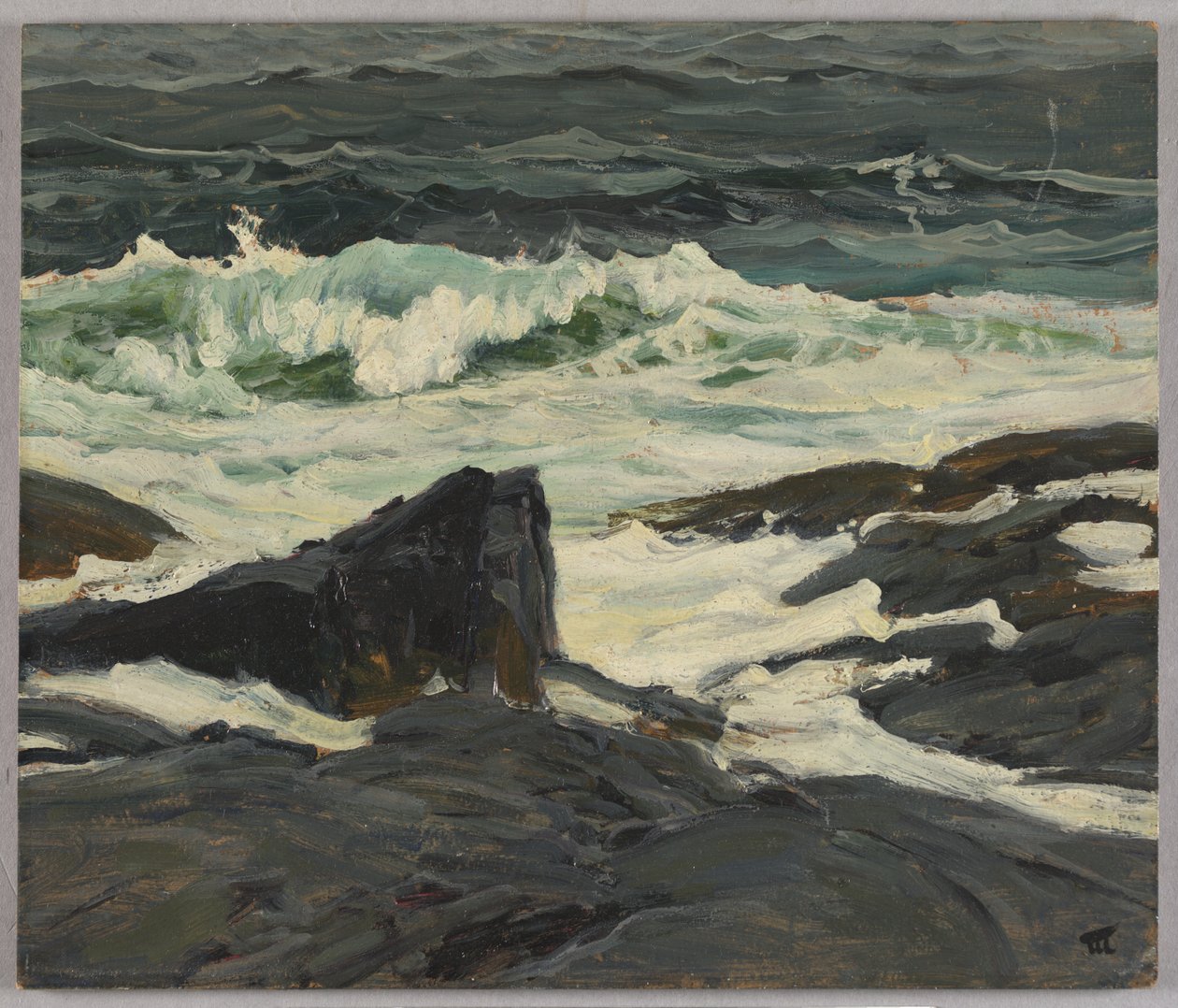Havslandskap av Frederick Judd Waugh