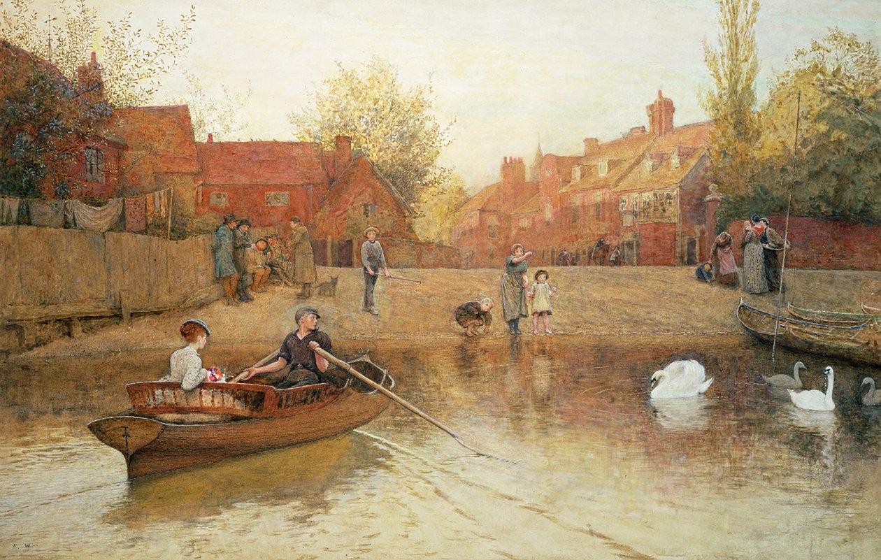Marlow Ferry av Frederick Walker