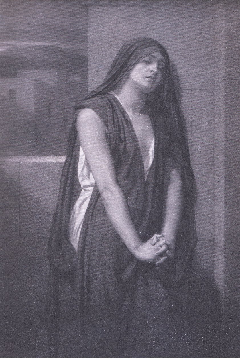 The patient in Tribulation, Bibbys Annual, 1916-17  av Frederick after Goodall
