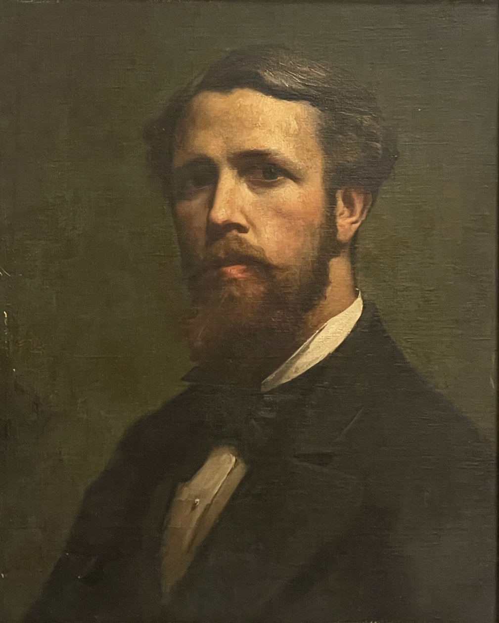 Självporträtt av Frederick Arthur Bridgman