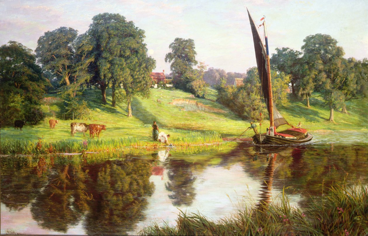 På floden av Frederick Bacon Barwell