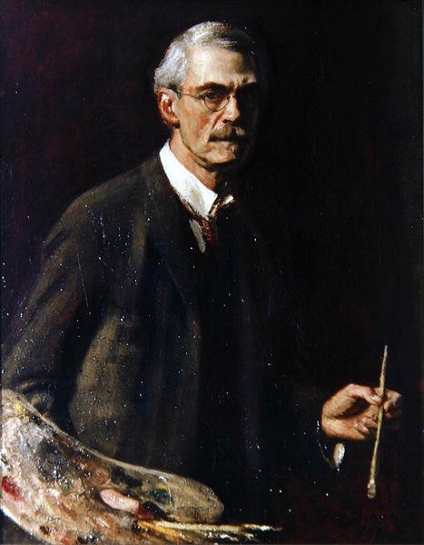 Självporträtt av Frederick Brown