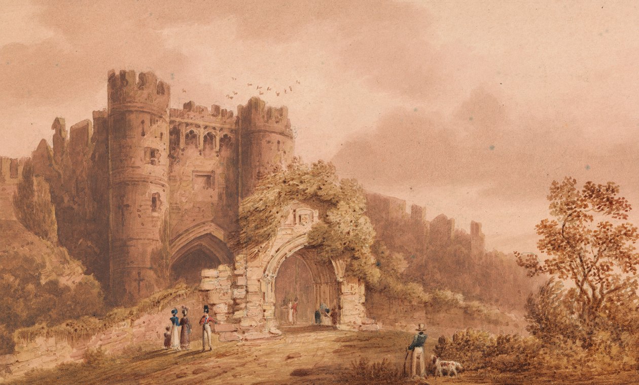 Carisbrook Castle, Isle of Wight av Frederick Calvert