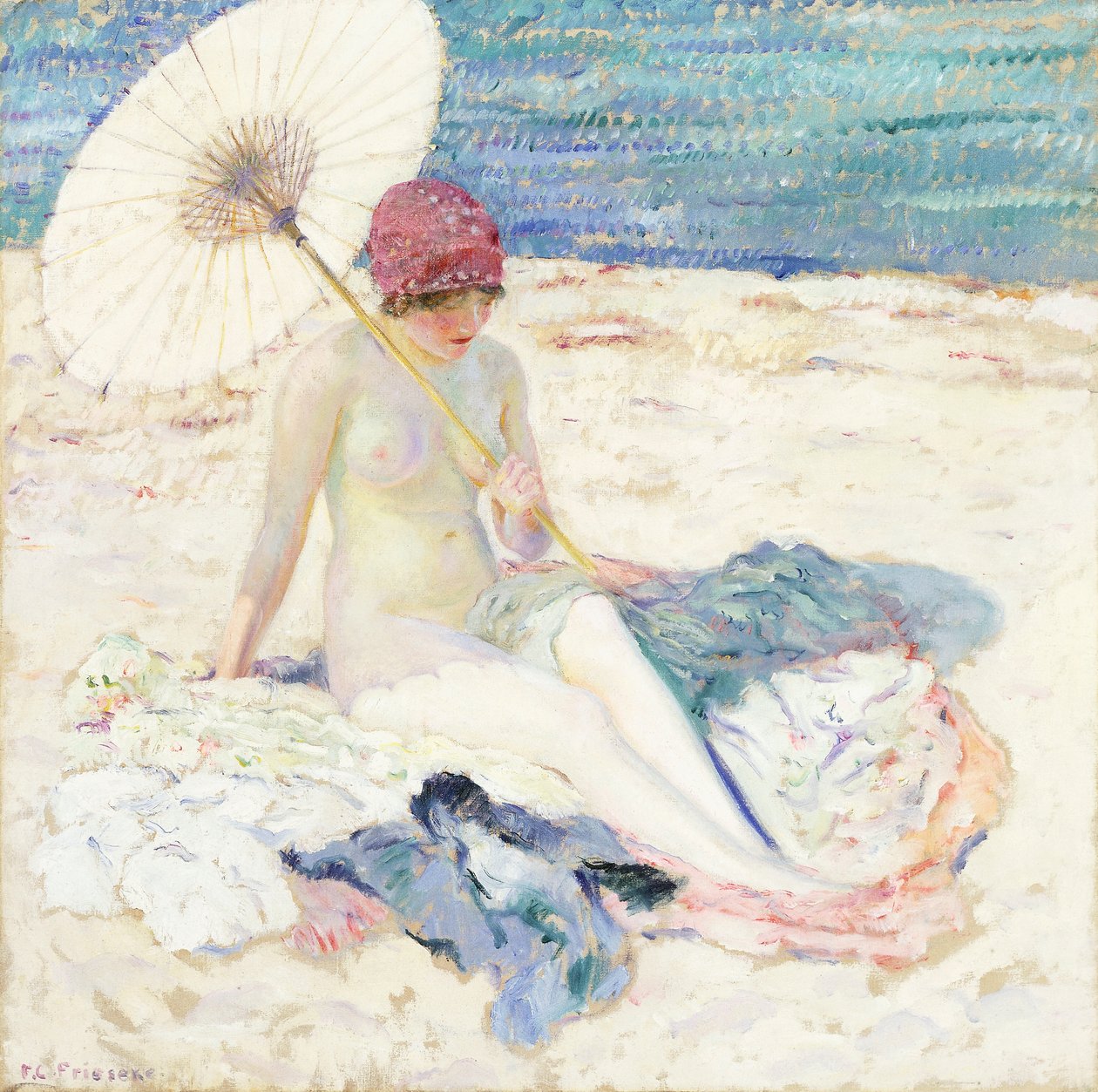 På stranden av Frederick Carl Frieseke
