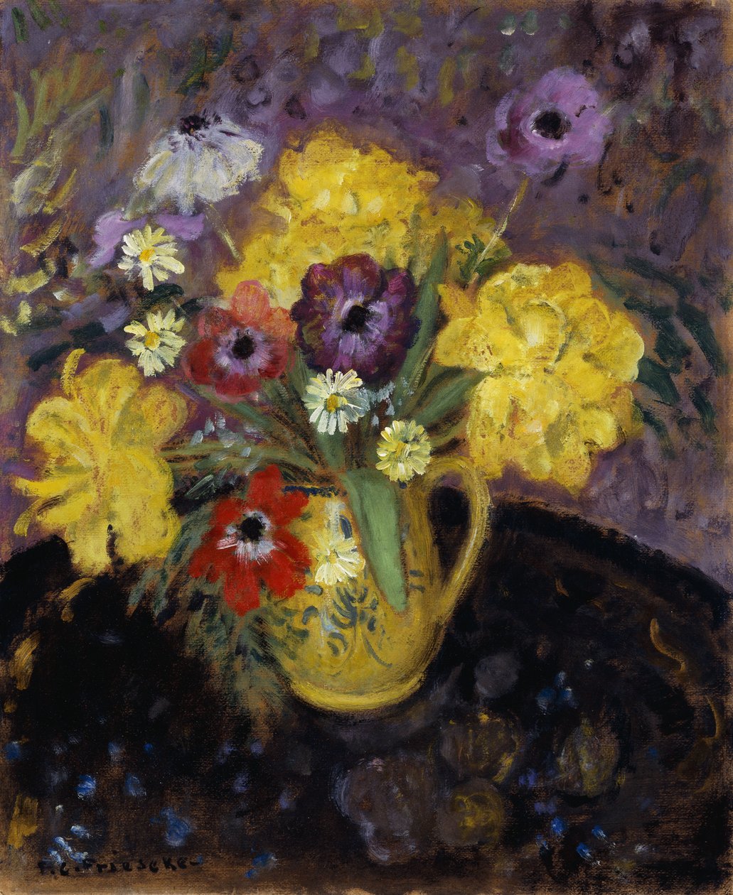 Gula tulpaner; De gula tulpanerna av Frederick Carl Frieseke