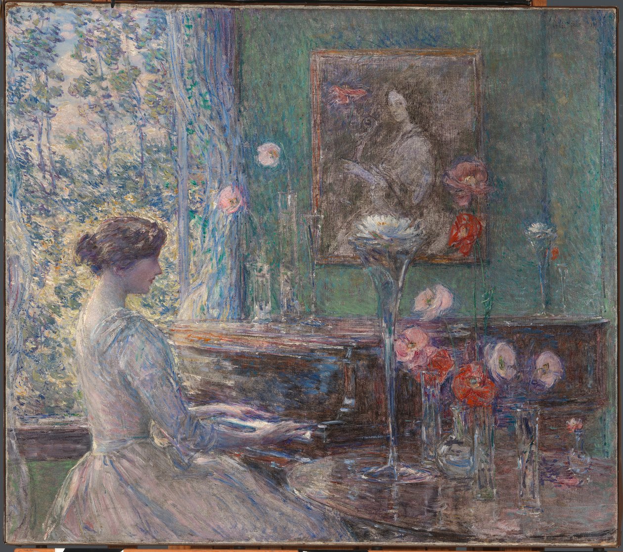 Improvisation, 1899. av Frederick Childe Hassam
