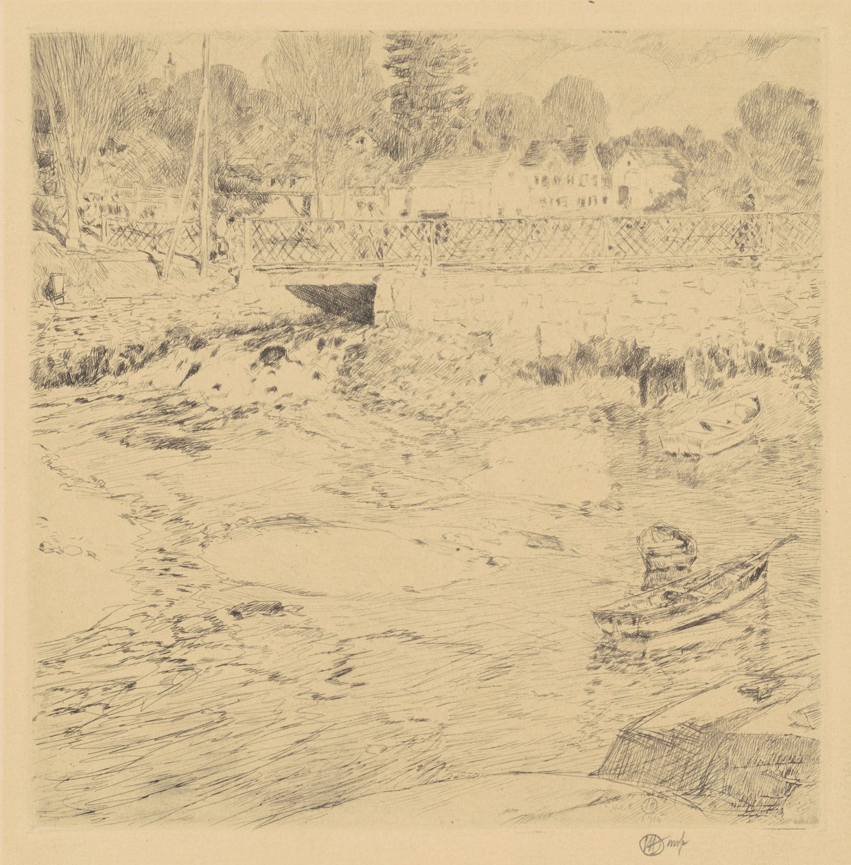 Gammal spets, 1915. av Frederick Childe Hassam
