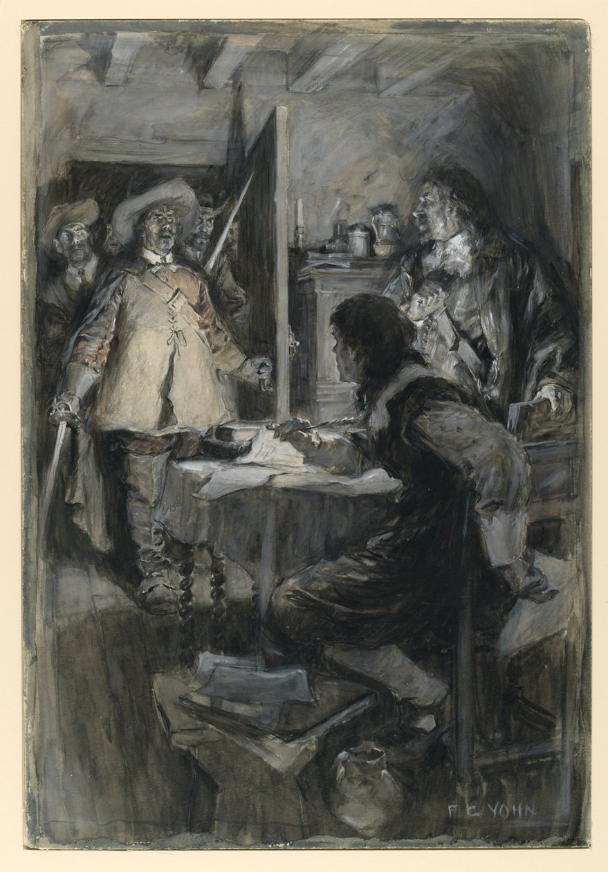 Gripande av major Wildman av Frederick Coffay Yohn
