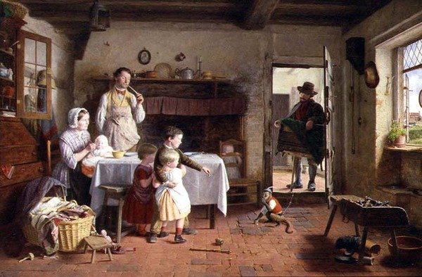 Den utländska gästen av Frederick Daniel Hardy