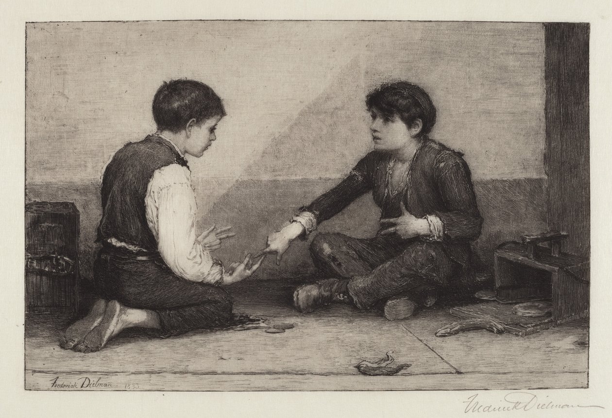 Moraspelarna av Frederick Dielman