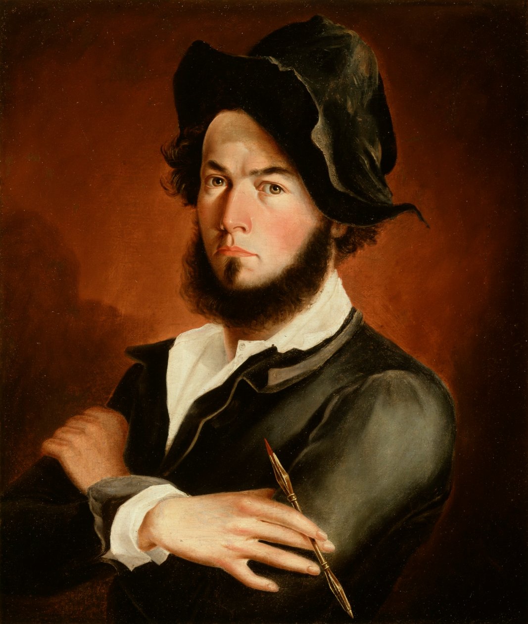 Självporträtt av Frederick E. Cohen