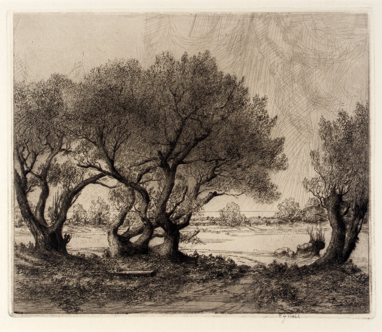 Gamla pilar av Frederick G. Hall