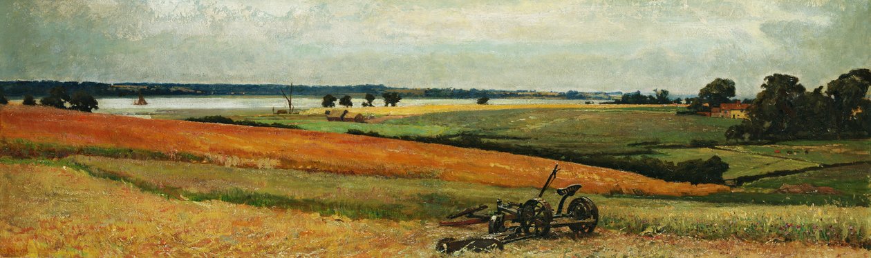 Loading Hay, Stour Estuary av Frederick George Cotman