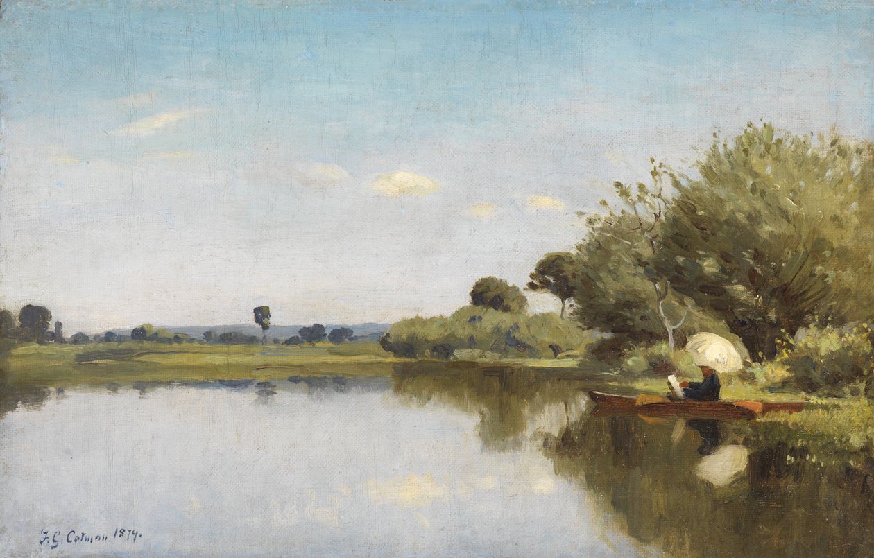 Sommarens dag, 1874 av Frederick George Cotman