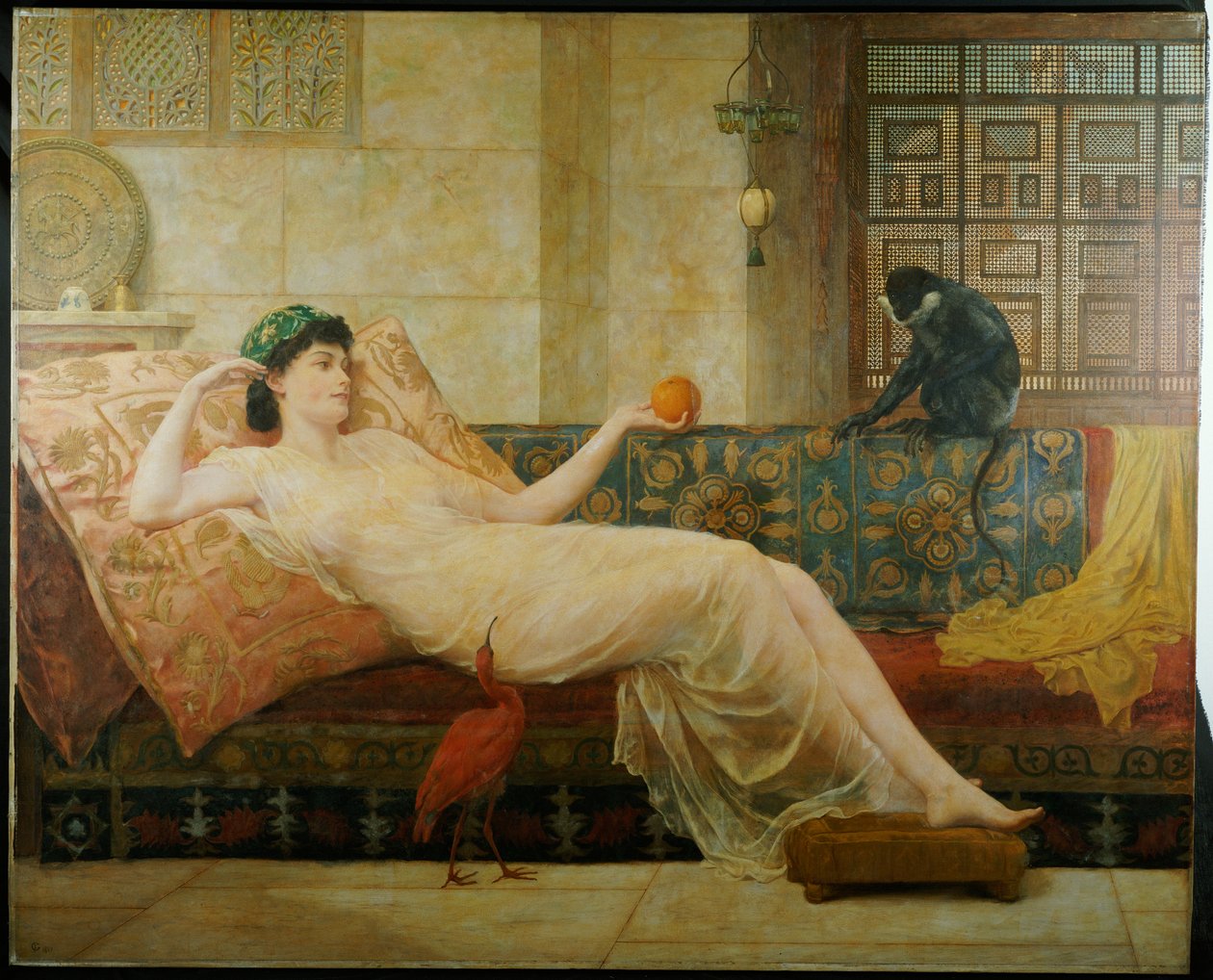 En dröm om paradiset, 1889 av Frederick Goodall