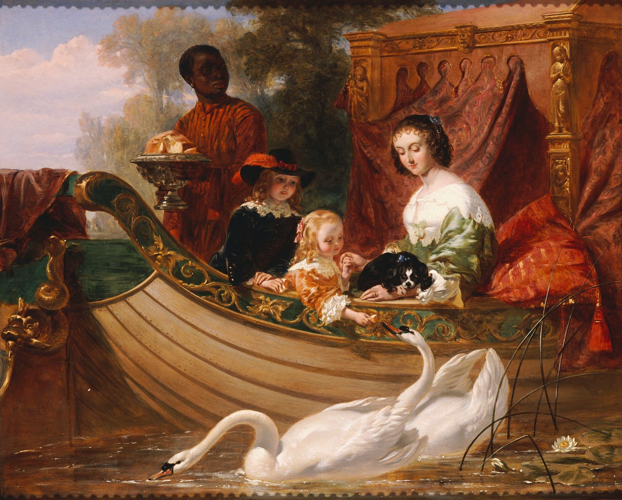 Kung Charles I:s barn av Frederick Goodall