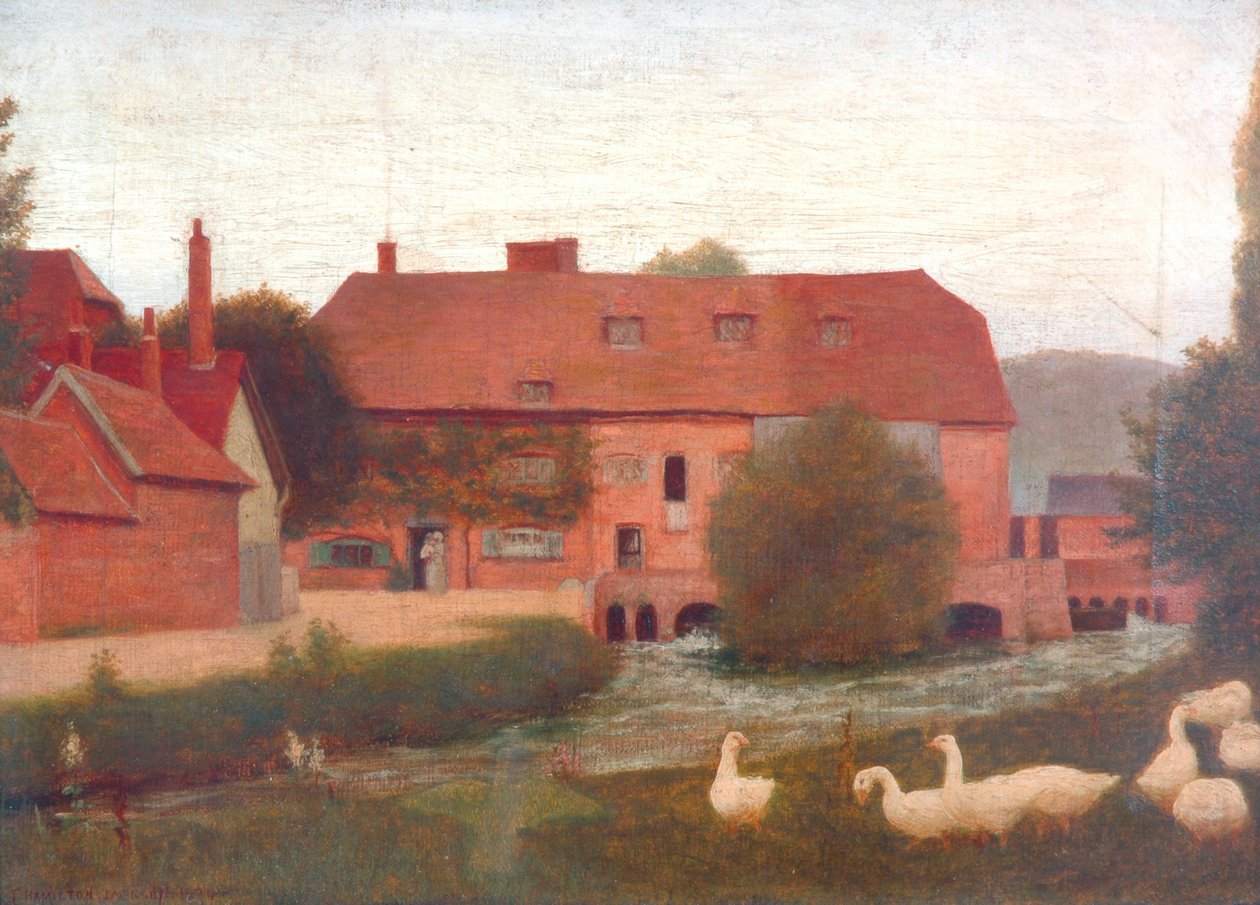 Mill Stream, 1876 av Frederick Hamilton Jackson