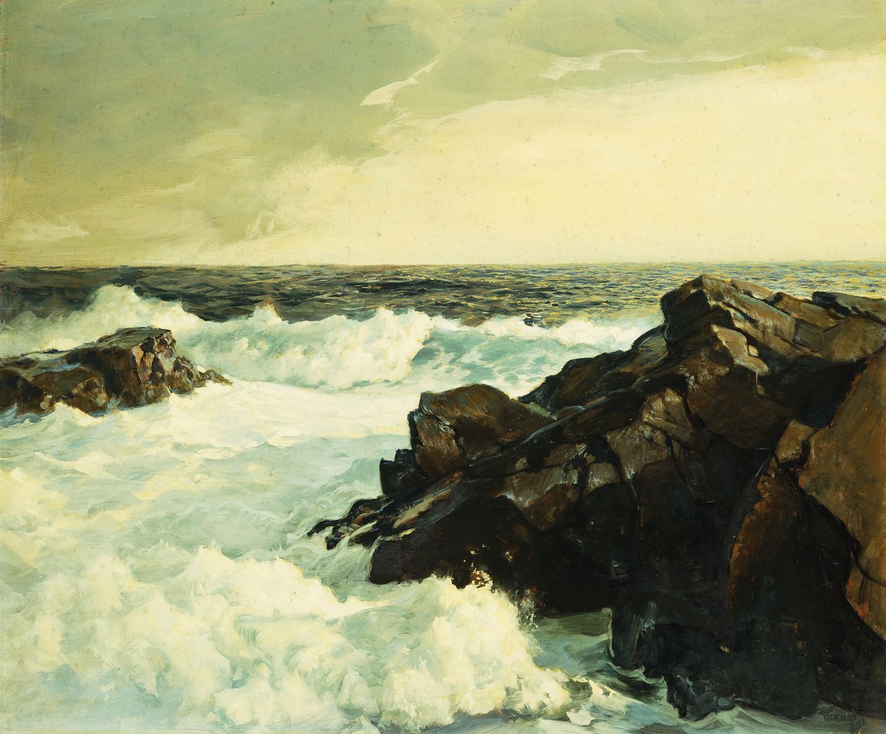 Högvatten av Frederick Judd Waugh