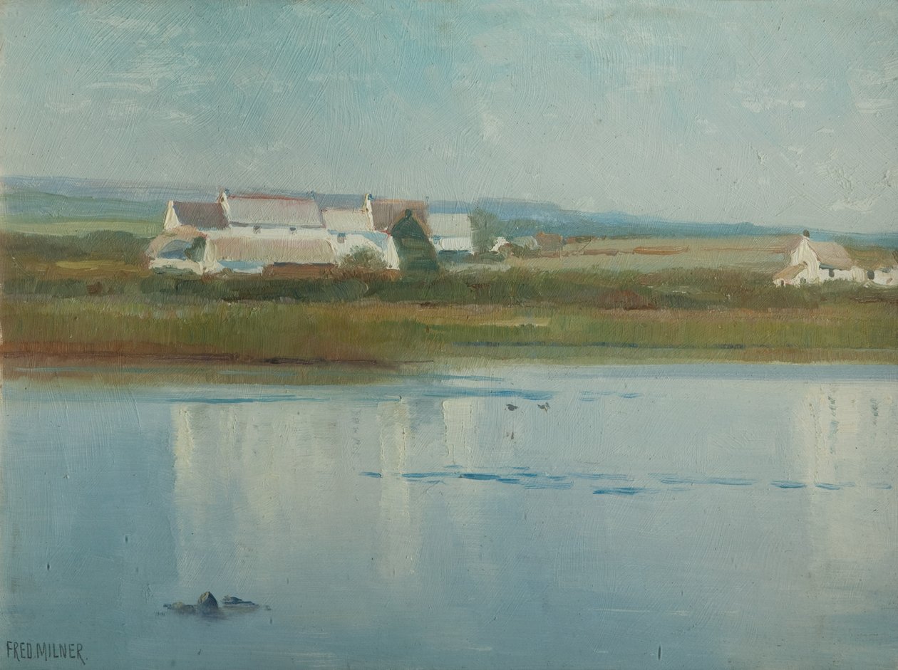 På Marazion - Riverside Farm av Frederick Milner
