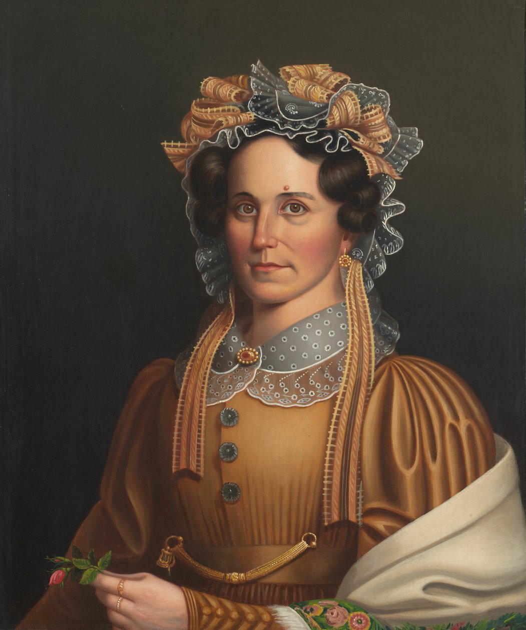 Lady in Brown, ca. 1855. av Frederick R. Spencer