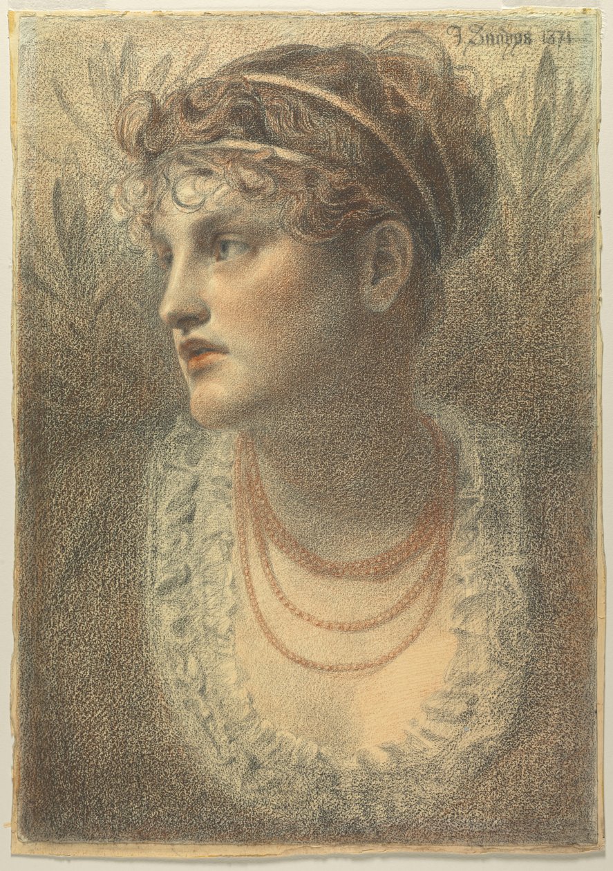 Korallhalsbandet, 1871. av Frederick Sandys