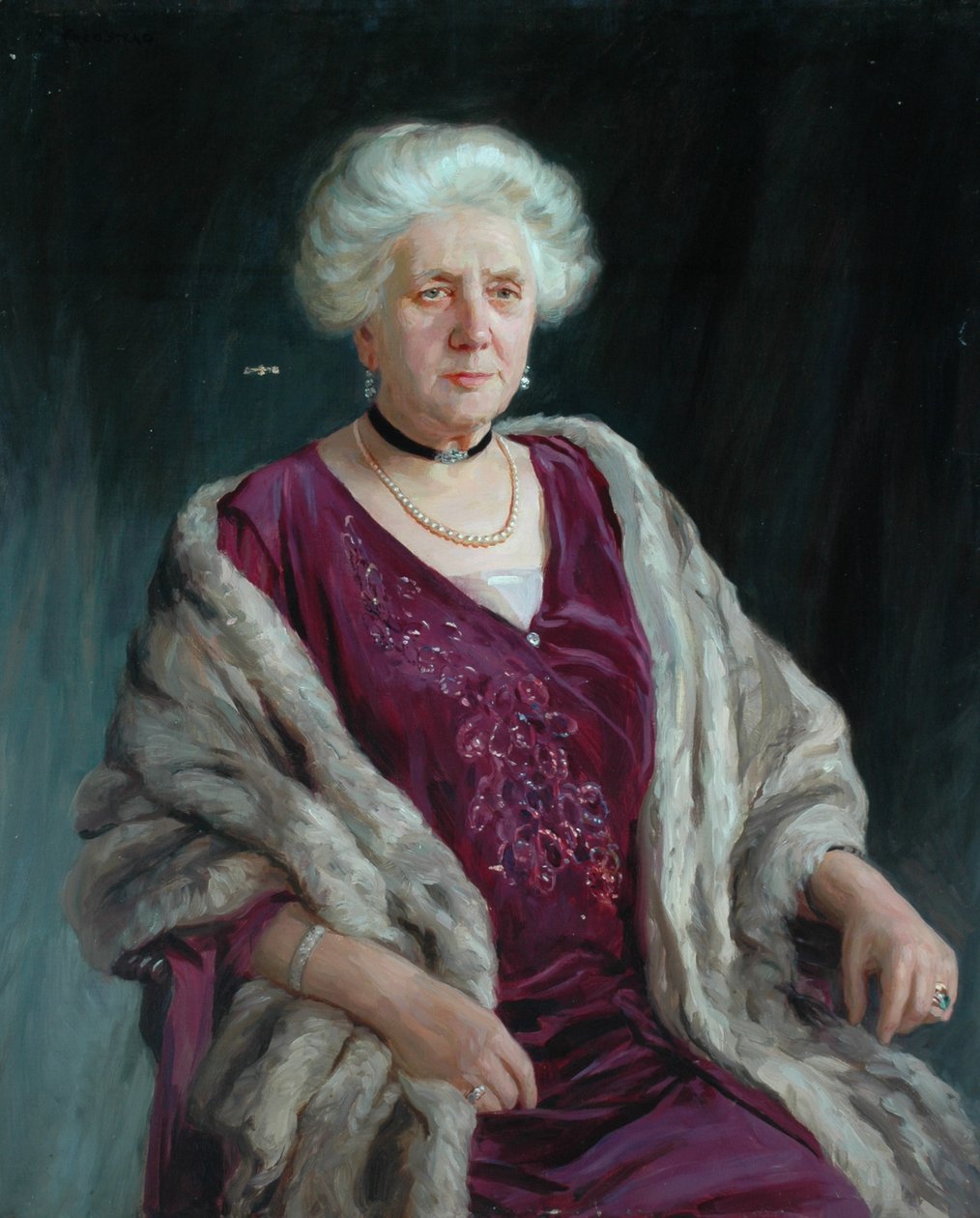 Lady Hill, 1926 av Frederick Stead