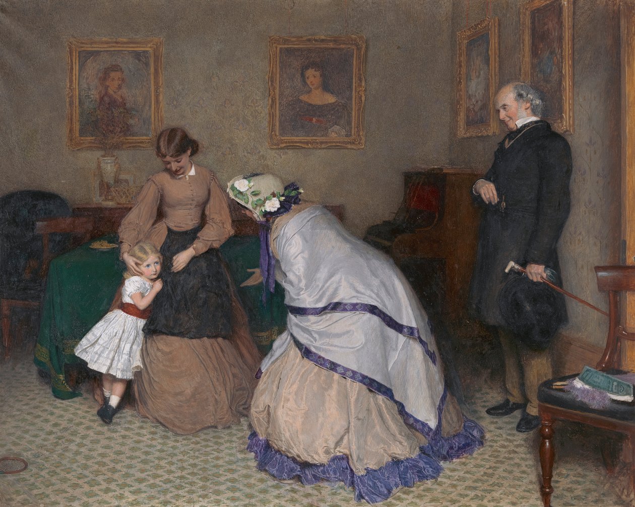 Konstiga ansikten av Frederick Walker