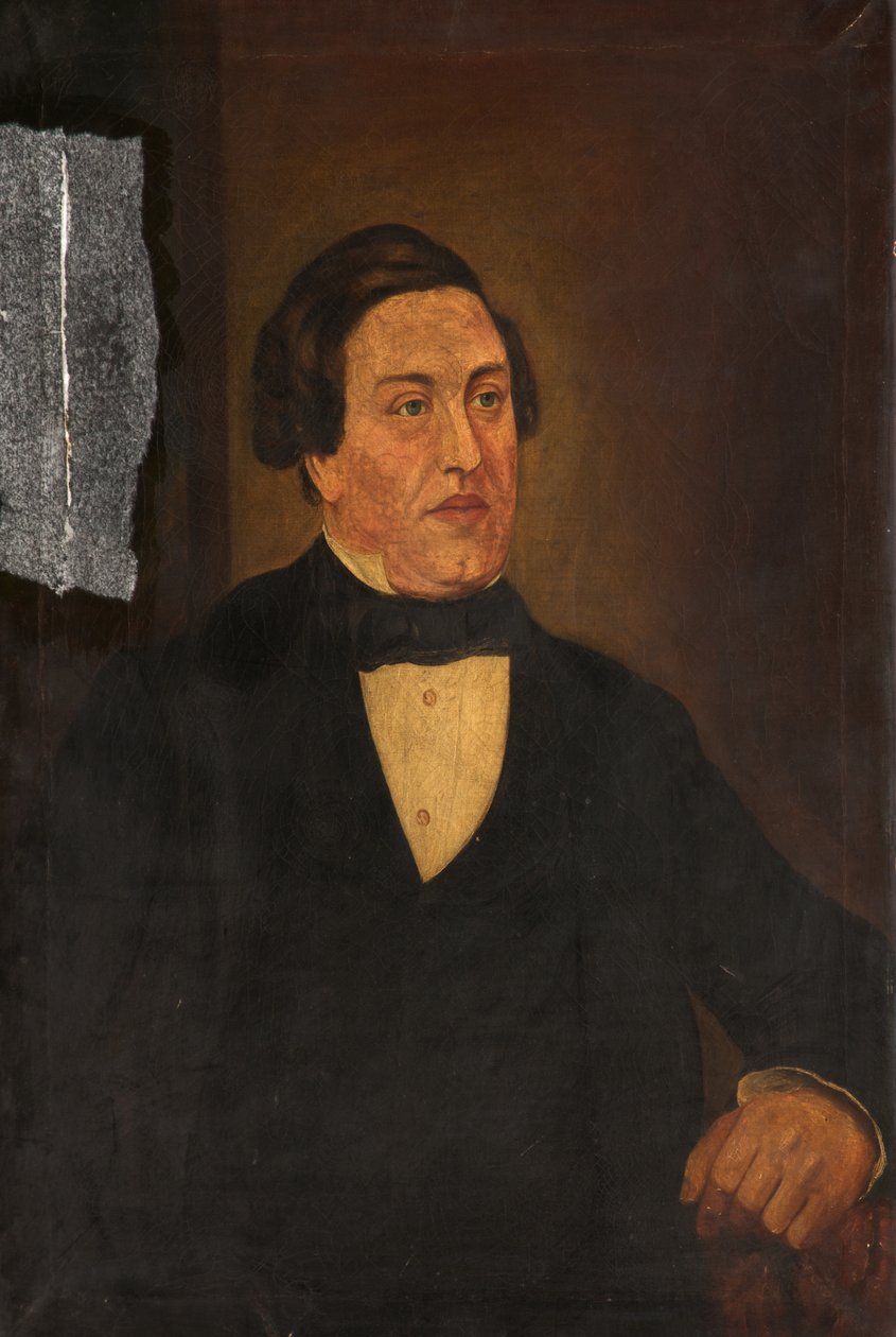 Porträtt av Moses Mills av Frederick William Jackson