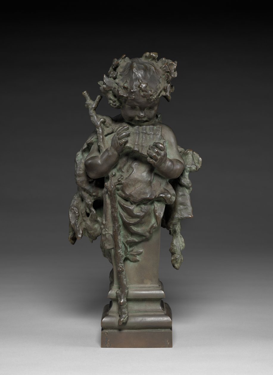 Spädbarn Faun, ca. 1890-1895. av Frederick William MacMonnies
