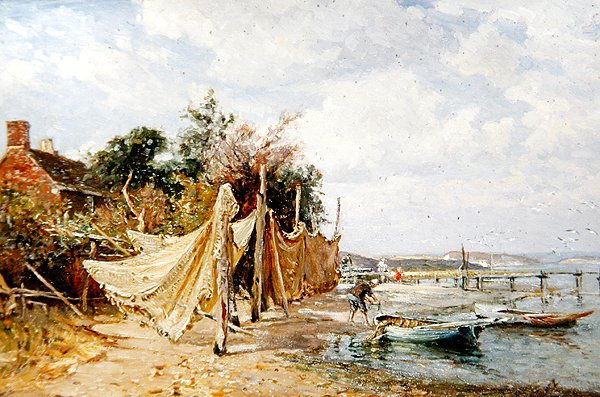 Poole hamn av Frederick William Newton Whitehead