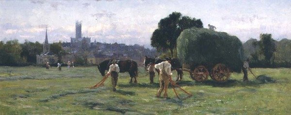 Raking the Hay av Frederick William Newton Whitehead