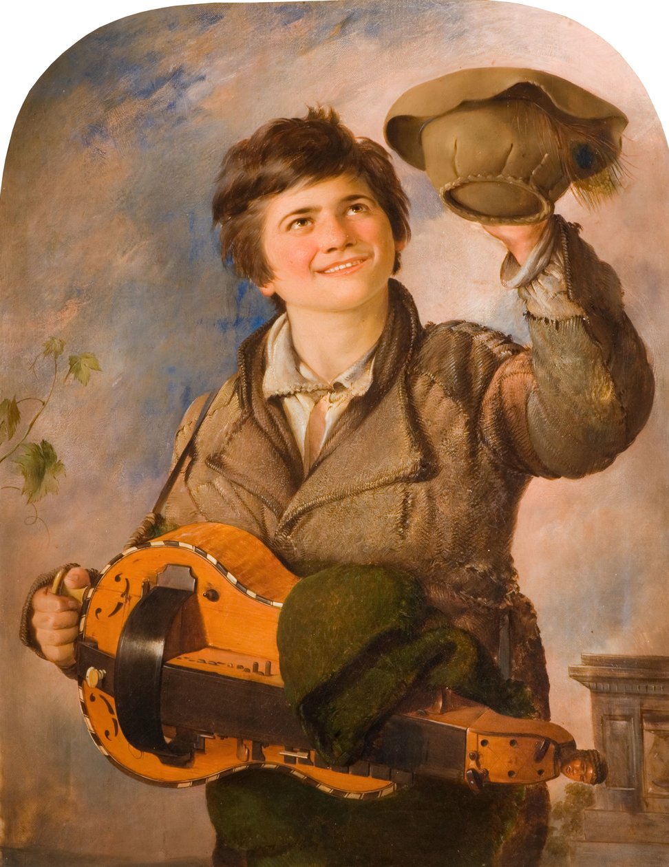 En ung savoyard, 1835-1836. av Frederick Yeates Hurlstone