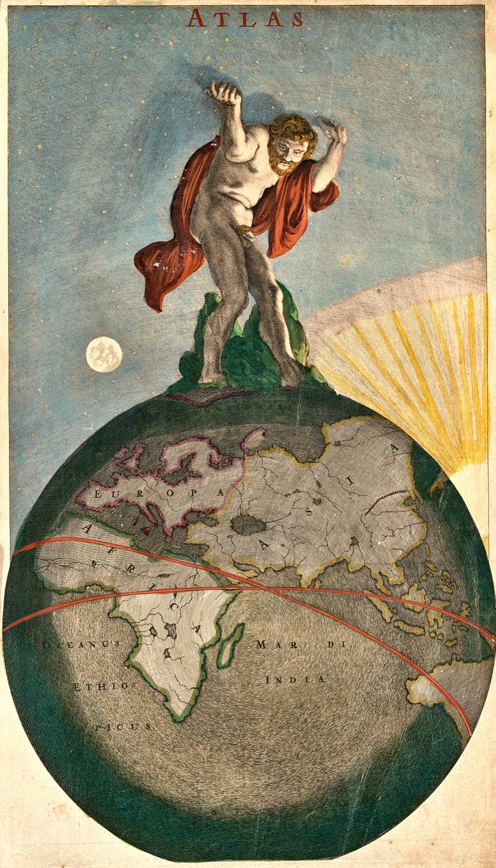 Atlas av Frederik De Wit av Frederick de Wit