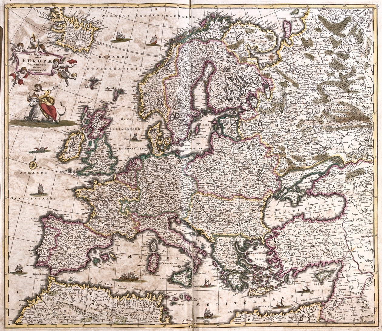 Europa av Frederick de Wit