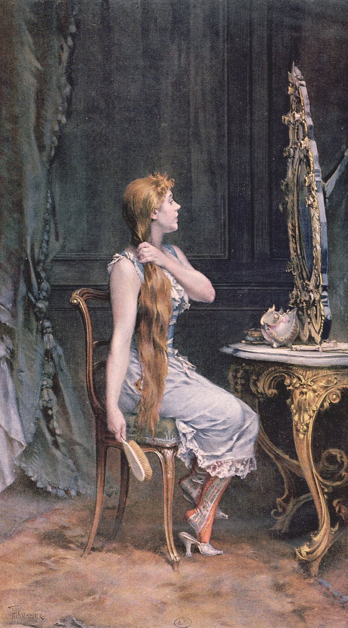 Gyllene hår, 1894 av Frederik Hendrik Kaemmerer