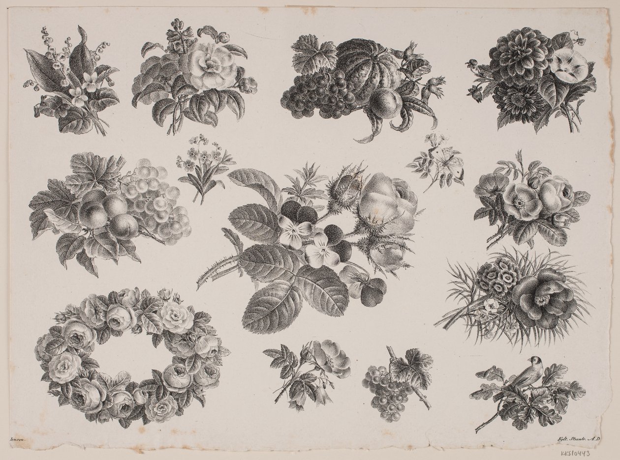 Blommotiv av Frederik Schepelern